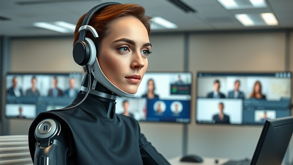 AI meeting assistant recording and transcribing virtual meetings for automated meeting workflow