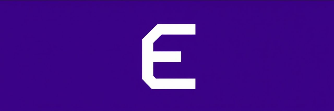 edward serrell plumbing & heating ltd bold E logo on purple background