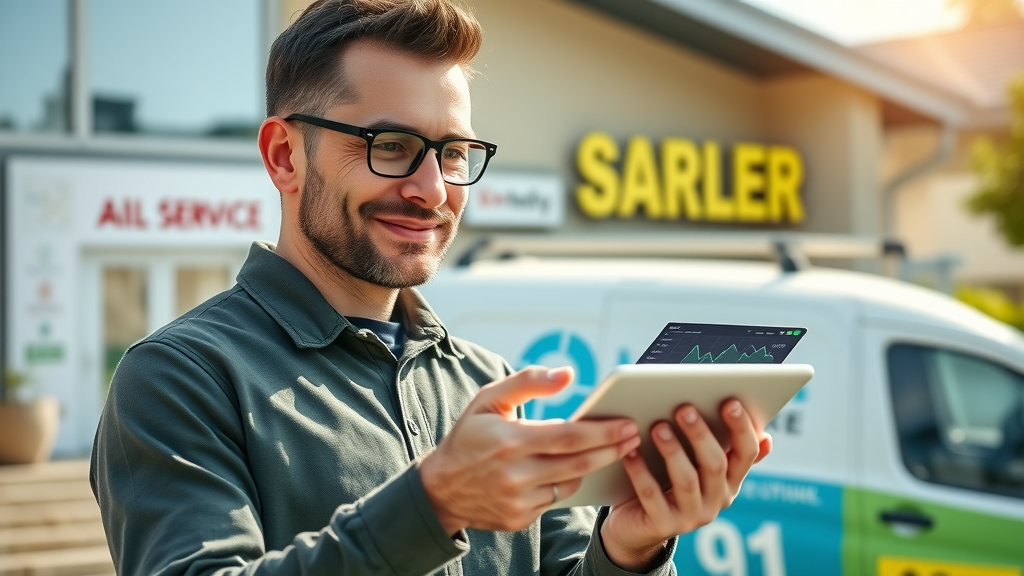 property service owner using ai analytics for business insights