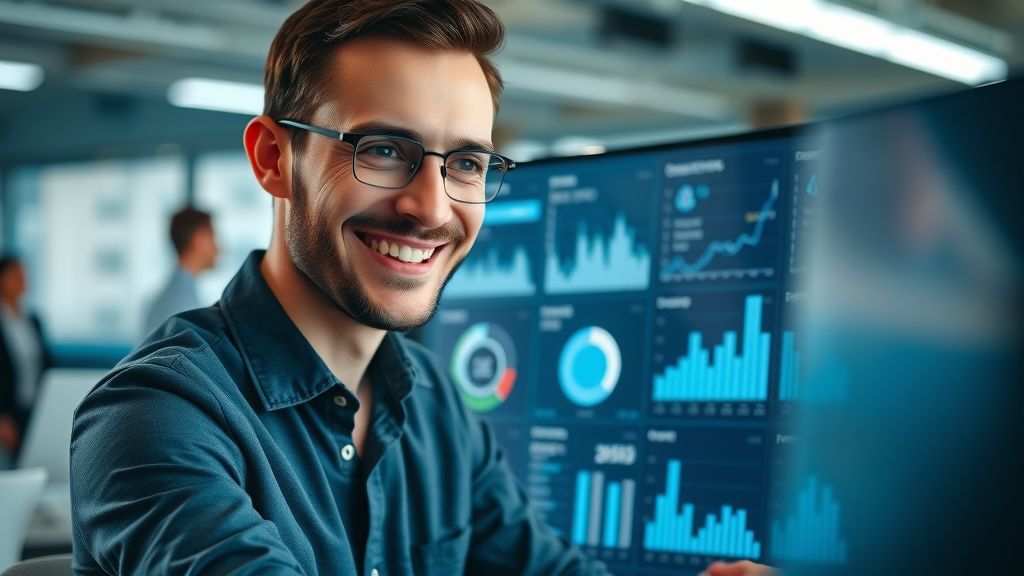 Reviewing progress dashboard for AI-generated SOP documents in property services