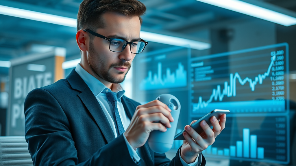 property manager automated admin digital invoice back office financial charts