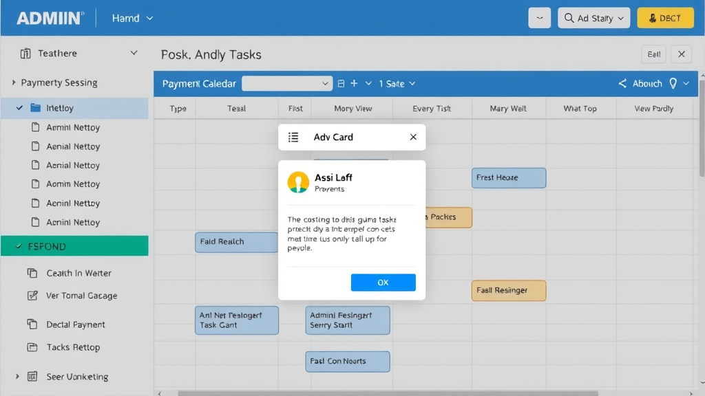 automated admin payment reminders digital calendar property services admin tasks