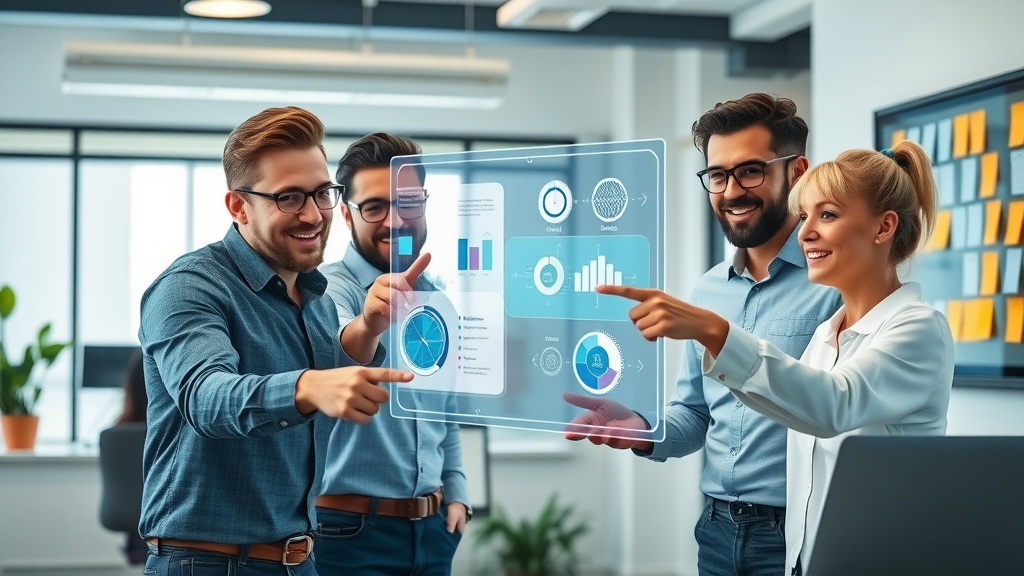 Marketing team using agentic AI to collaborate and plan local business campaigns