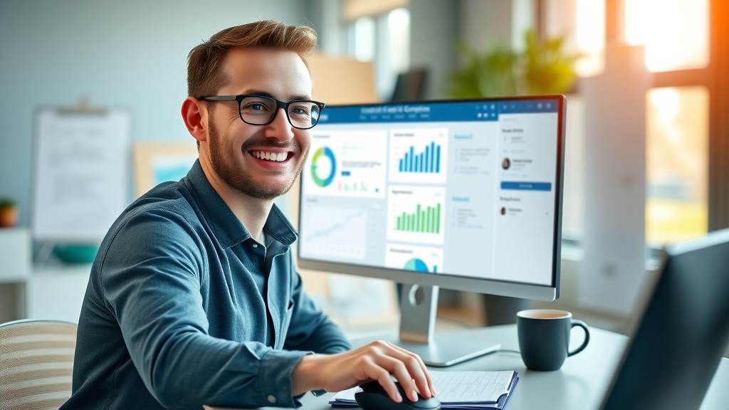 Marketing manager using agent-based AI system for automated campaigns
