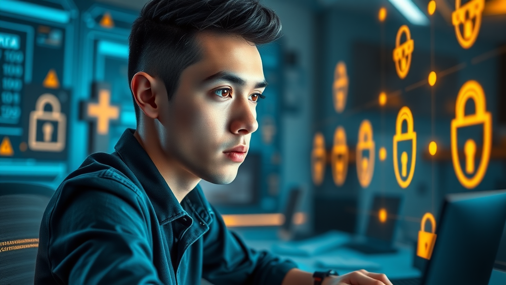 Secure agentic AI system protecting customer and business data using intelligent agent frameworks.